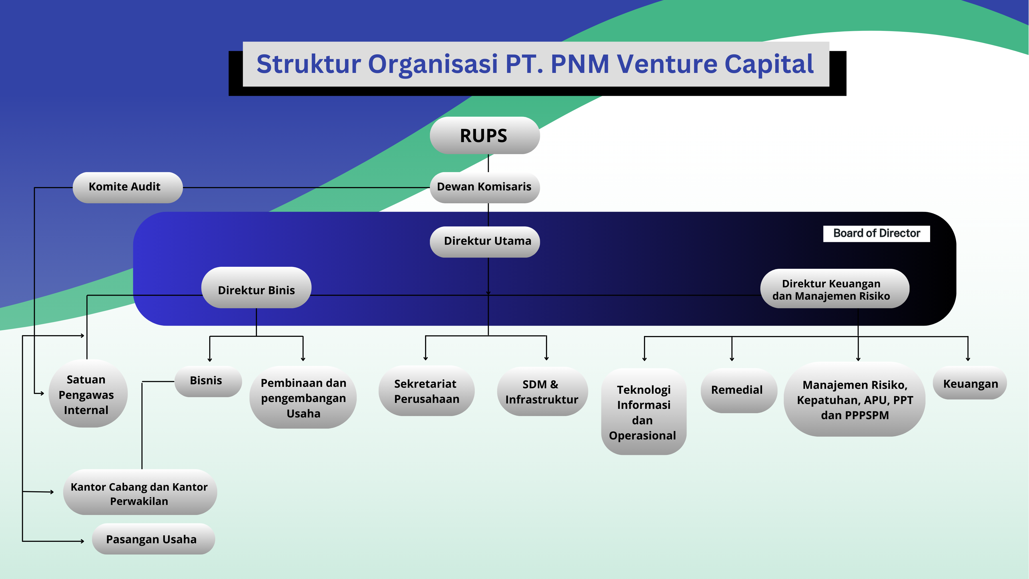 Struktur Organisasi PNM Investment Management